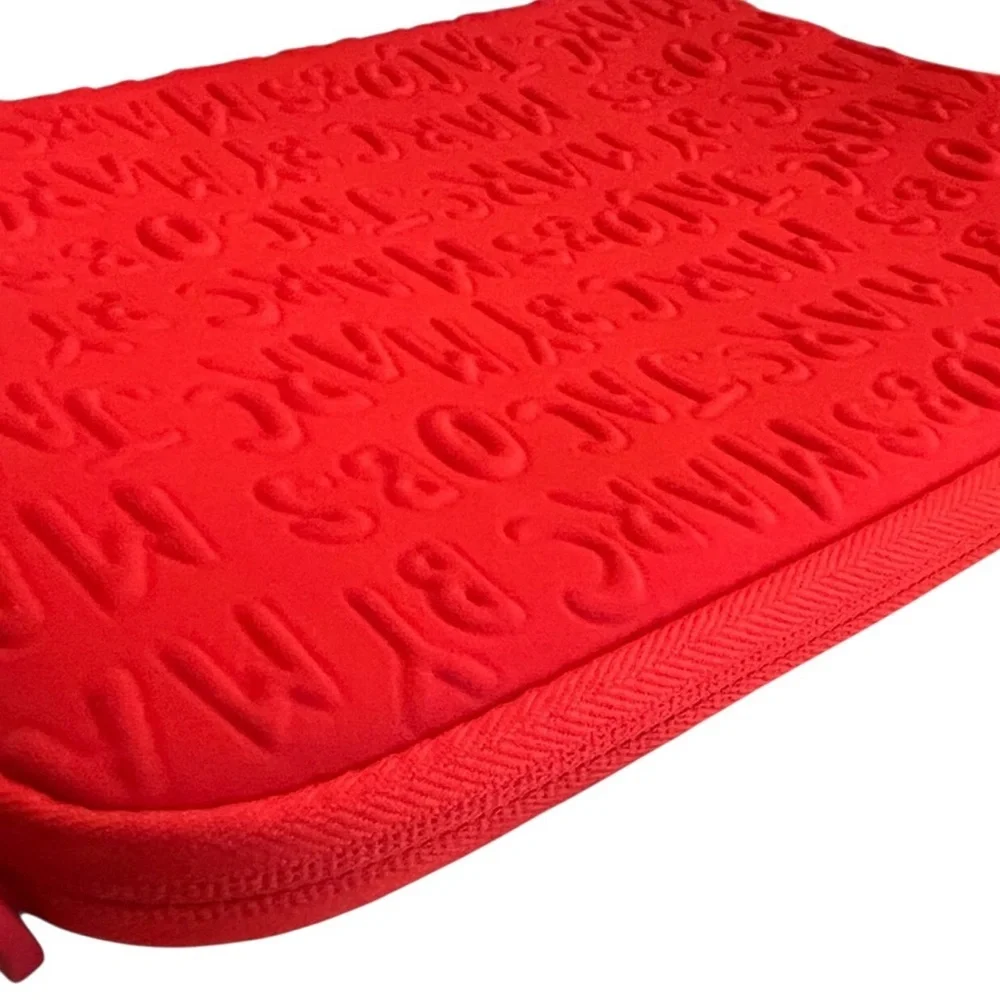 Marc By Marc Jacobs iPad case, bright orange/red color